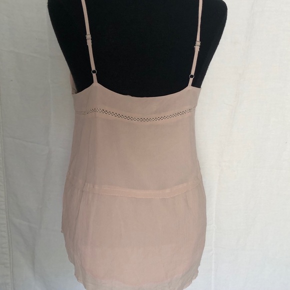 Gentle Fawn Top, pale dusty pink, lined crepe rayon size S NWOT - Picture 3 of 10